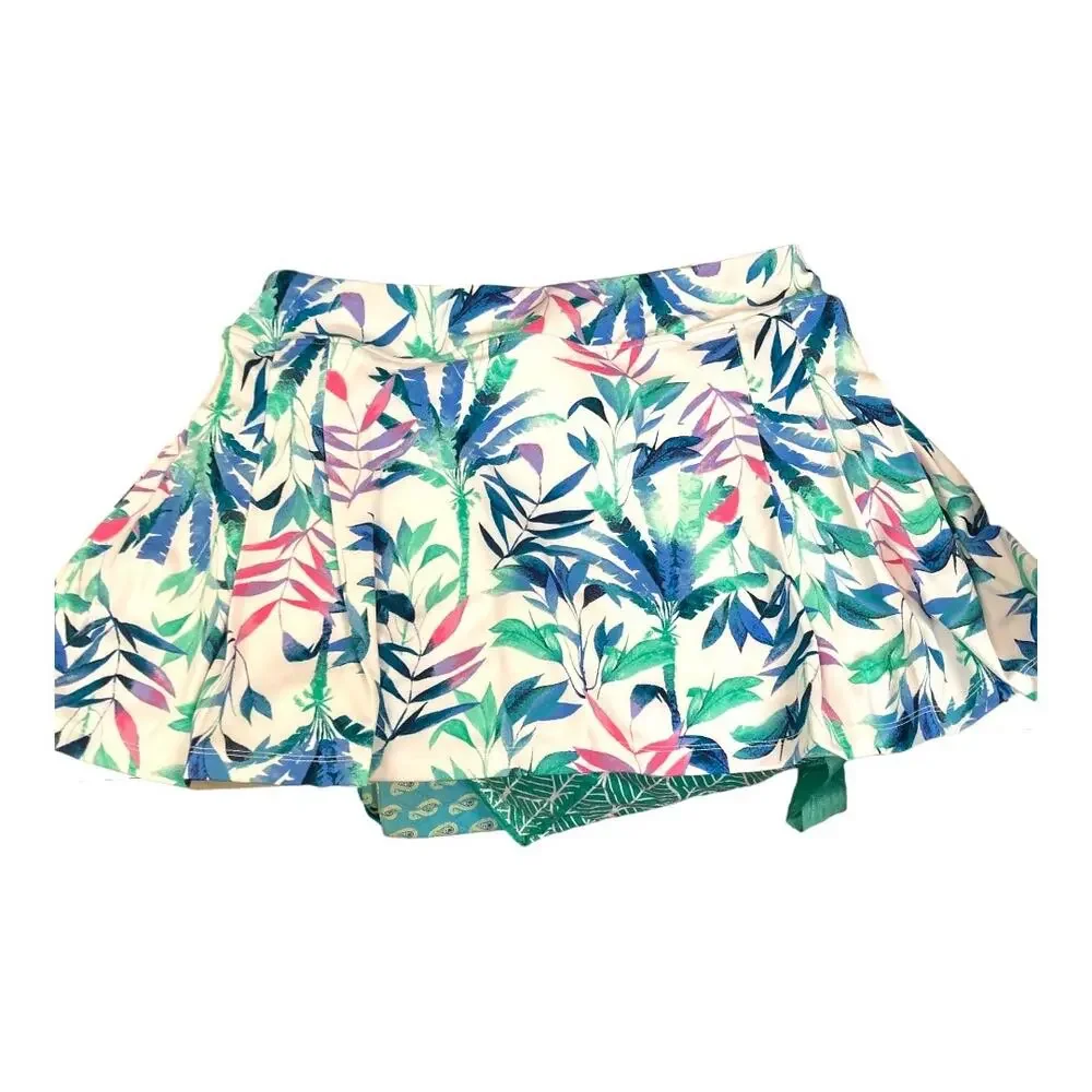 Tommy Bahama Tennis‎ Skort Pleated Side Panel  Size XL  NWOT